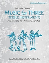 Music for Three Treble Instruments, Holiday Favorites #4 cover